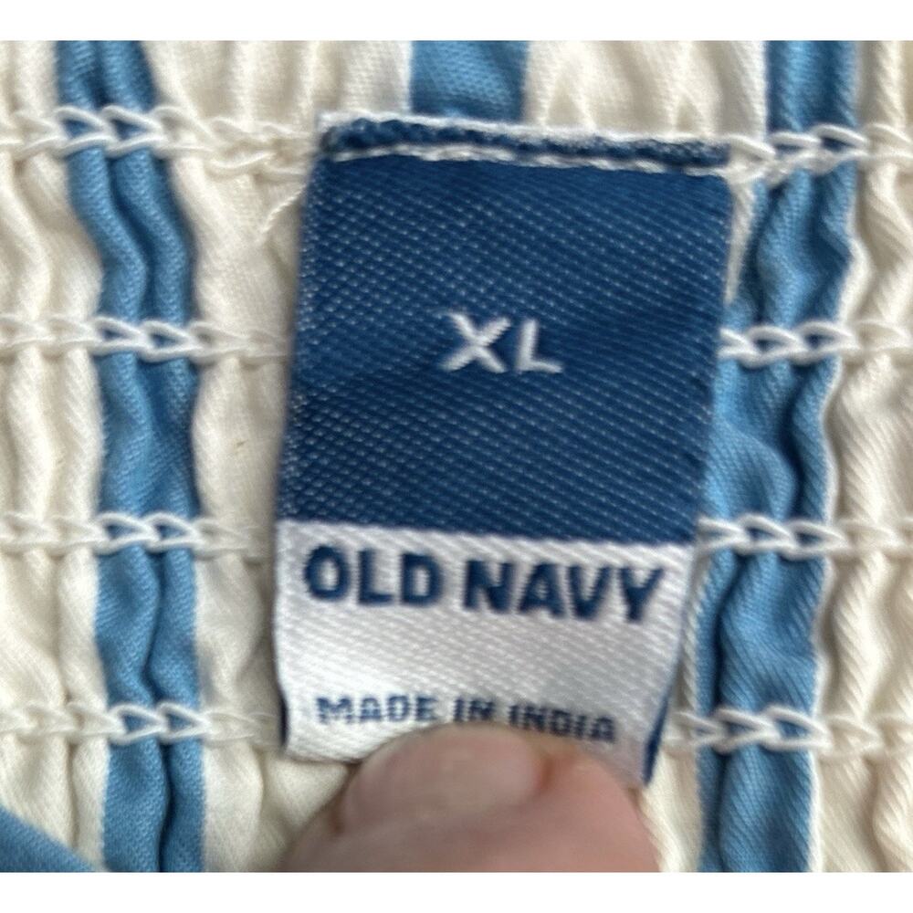 NWT Old Navy Women's XL Striped Sundress Lined Coastal Beach Cruise Resort Wear - Picture 7 of 10